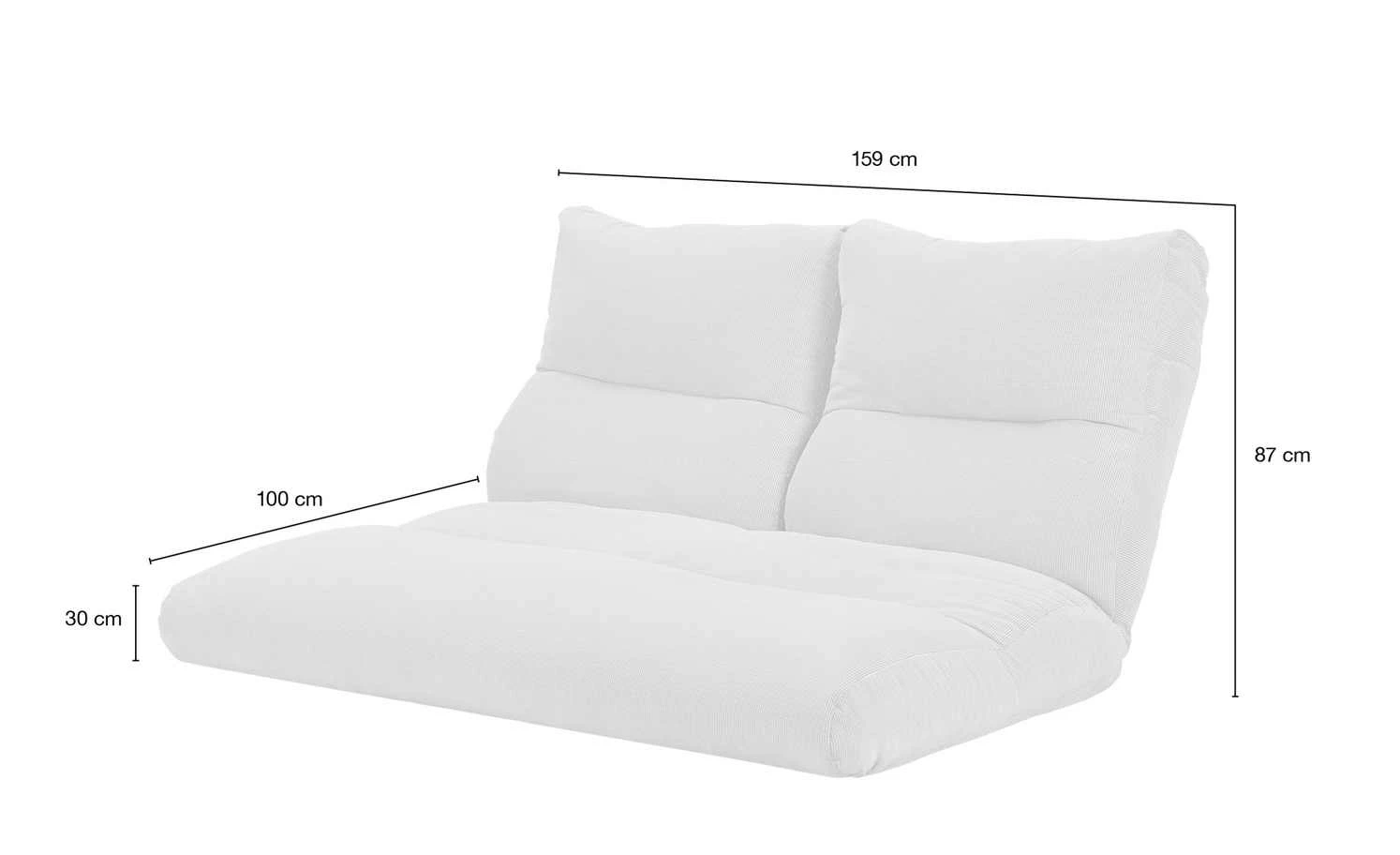 Relaxliege Tabea | Grau 2 15 Relaxliege Tabea | Grau 2 – Bild 13