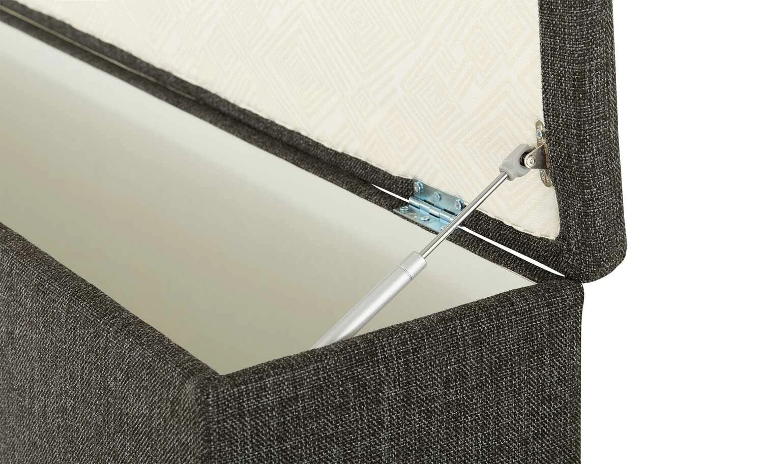 Betty Bettbox 130 cm Betty | Anthrazit 10 Betty Bettbox 130 cm Betty | Anthrazit – Bild 8