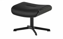 Hocker Leder Timeout | Schwarz