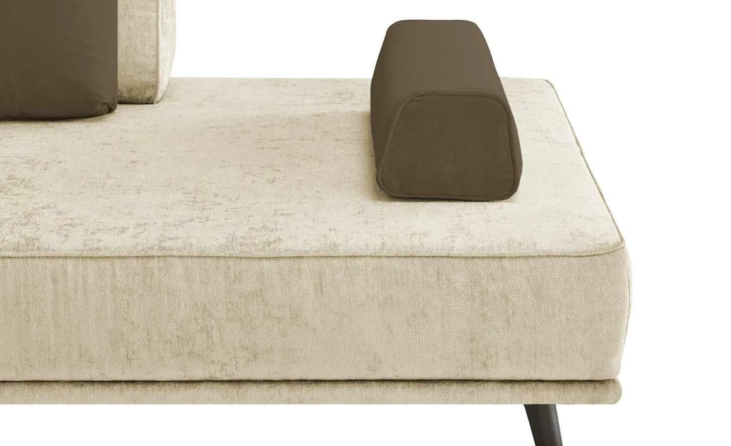 SOHO Tagesliege Alexa | Taupe 4 SOHO Tagesliege Alexa | Taupe – Bild 2