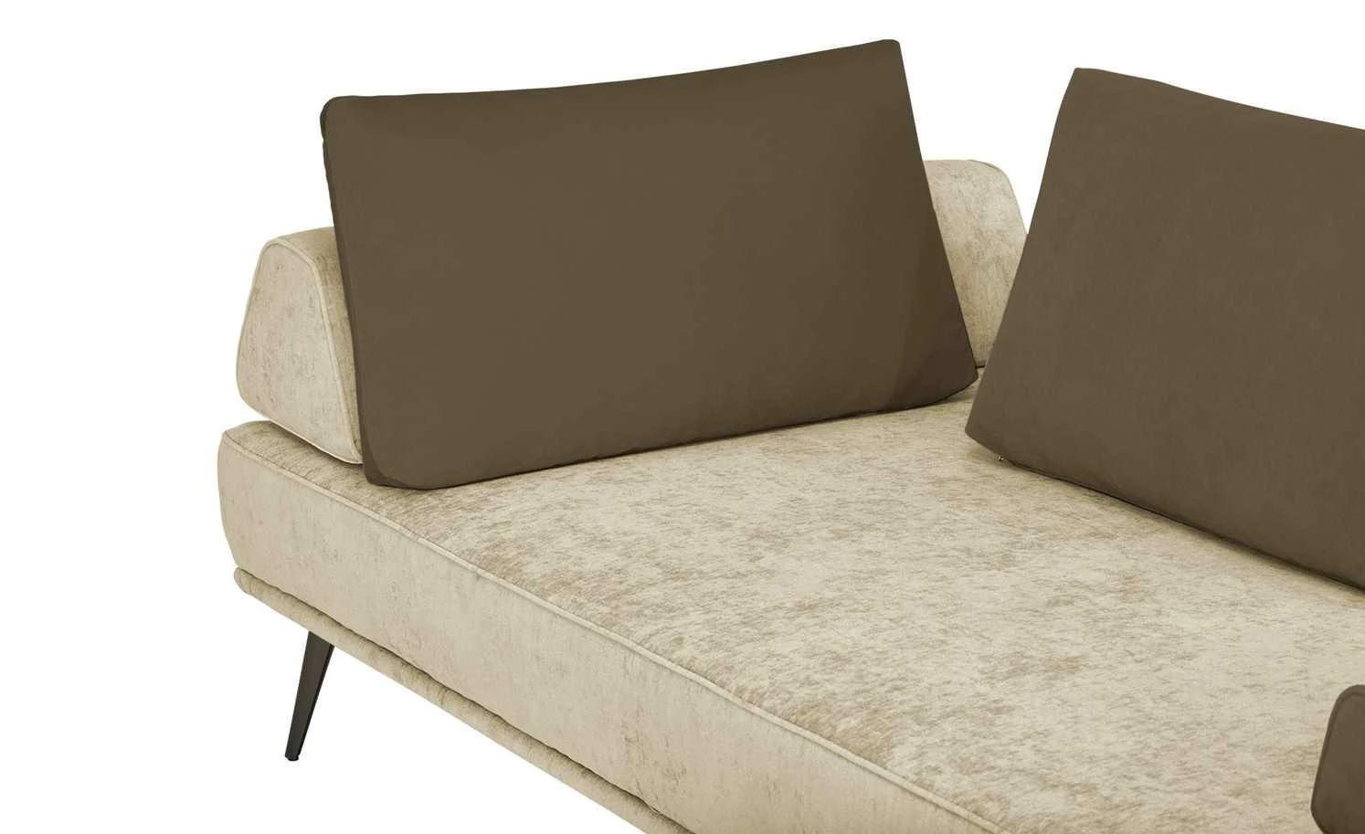 SOHO Tagesliege Alexa | Taupe 5 SOHO Tagesliege Alexa | Taupe – Bild 3