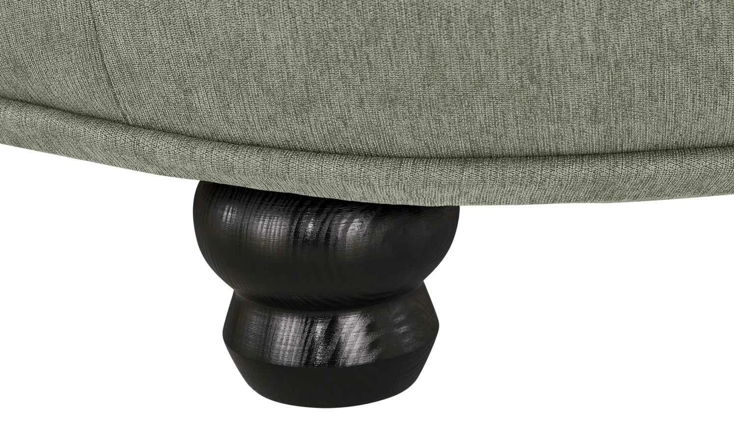 Ottomane Charlene | Hellgrau rechts 10 Ottomane Charlene | Hellgrau rechts – Bild 8