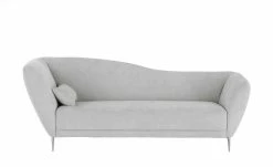 Gallery M Recamiere Vittoria | Silbergrau links