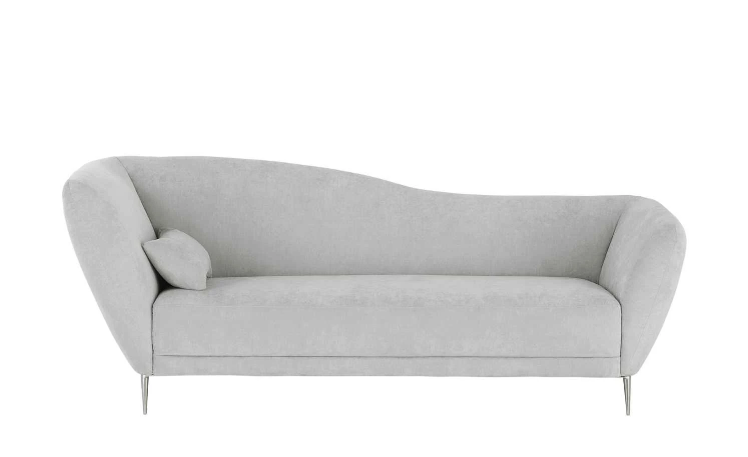 Gallery M Recamiere Vittoria | Silbergrau links 3 Gallery M Recamiere Vittoria | Silbergrau links