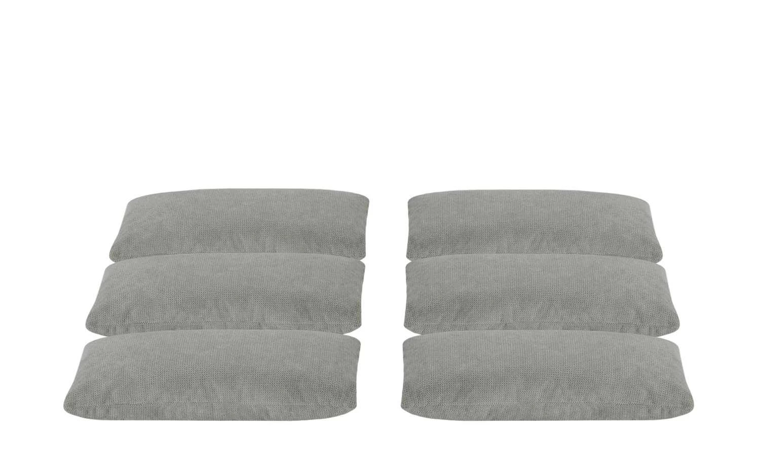 uno Kissenset, 6-teilig Elias II | Steingrau 5 uno Kissenset, 6-teilig Elias II | Steingrau – Bild 3