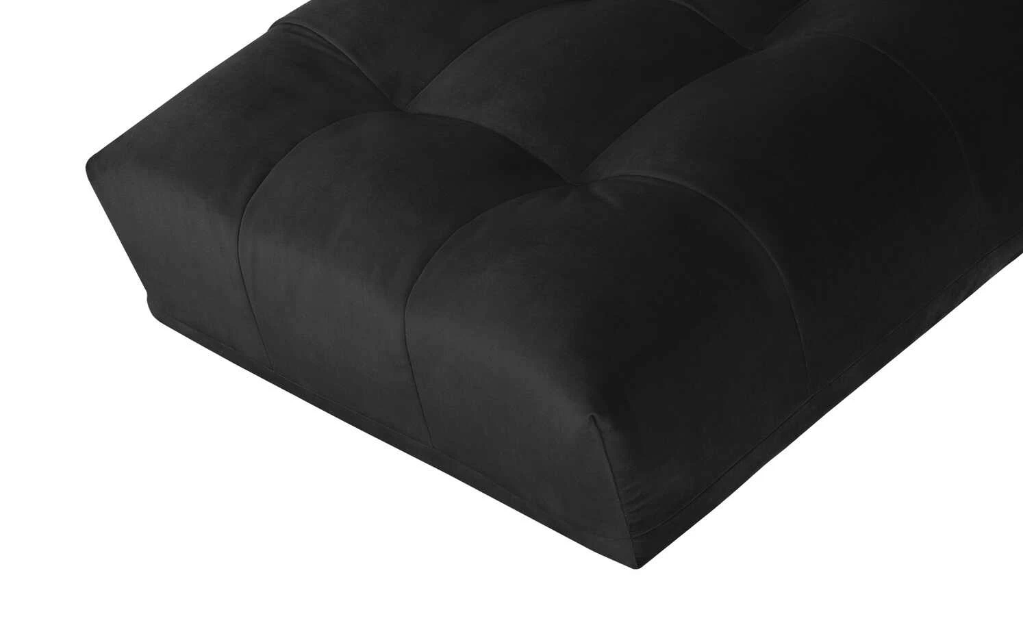 uno Einzelliege Inga | Schwarz 4 uno Einzelliege Inga | Schwarz – Bild 2