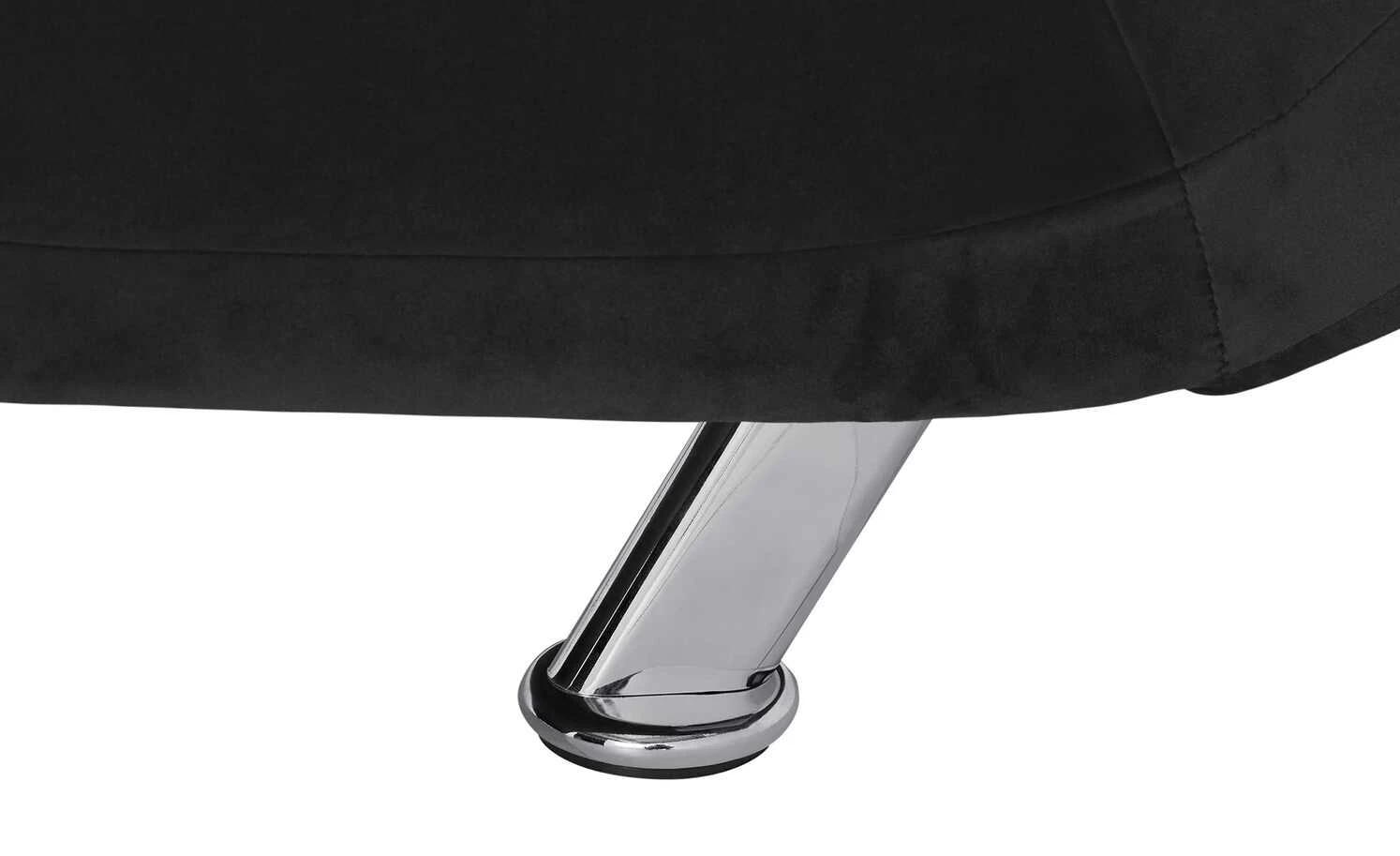 uno Einzelliege Inga | Schwarz 5 uno Einzelliege Inga | Schwarz – Bild 3