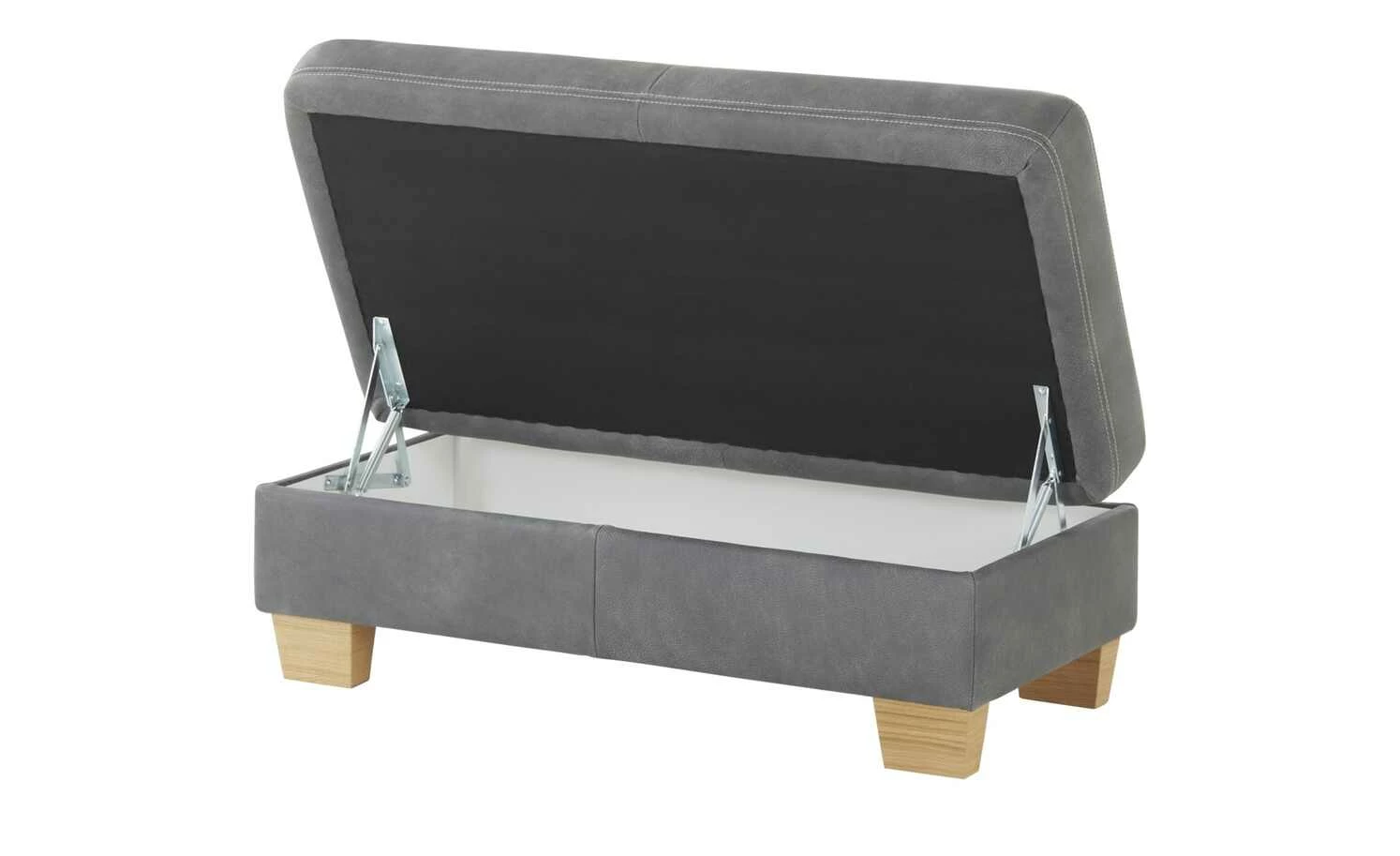 meinSofa XXL-Hocker Samu | Graphit (Dunklegrau) 9 meinSofa XXL-Hocker Samu | Graphit (Dunklegrau) – Bild 7