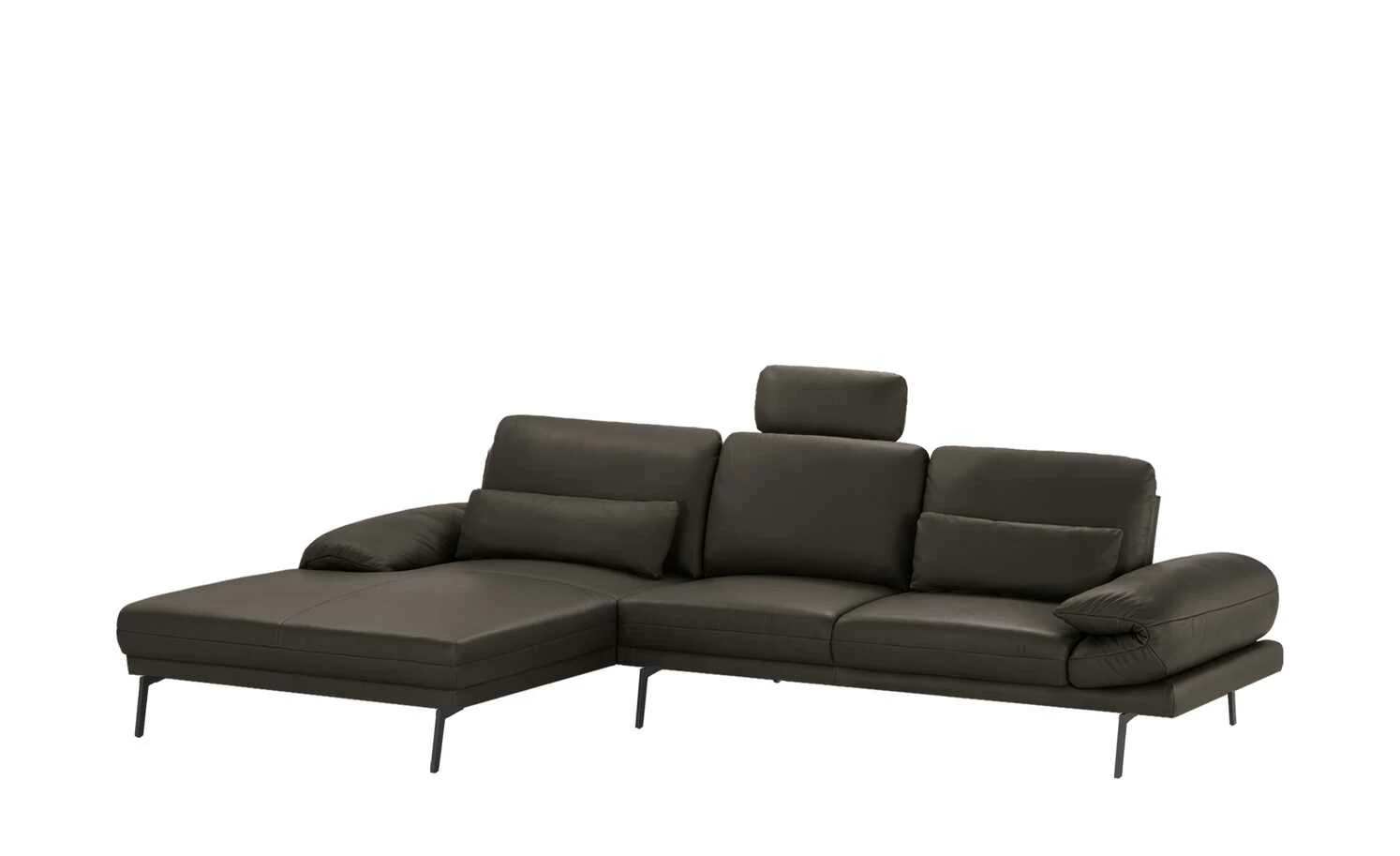 Max Schelling Nierenkissen Leder Signum | Espresso (Dunkelbraun) 67|cm 8 Max Schelling Nierenkissen Leder Signum | Espresso (Dunkelbraun) 67|cm – Bild 6