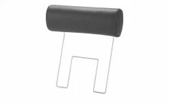 smart Kopfstütze Melodie | Grau Leder