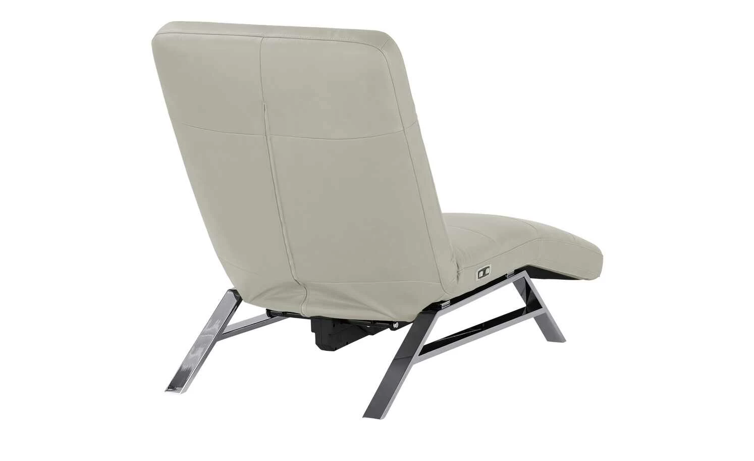 Relaxliege aus Leder Riva | Light Grey (Hellgrau) 8 Relaxliege aus Leder Riva | Light Grey (Hellgrau) – Bild 6