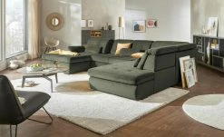 Lounge Collection Nierenkissen Spencer | Olive (Grün-Grau)