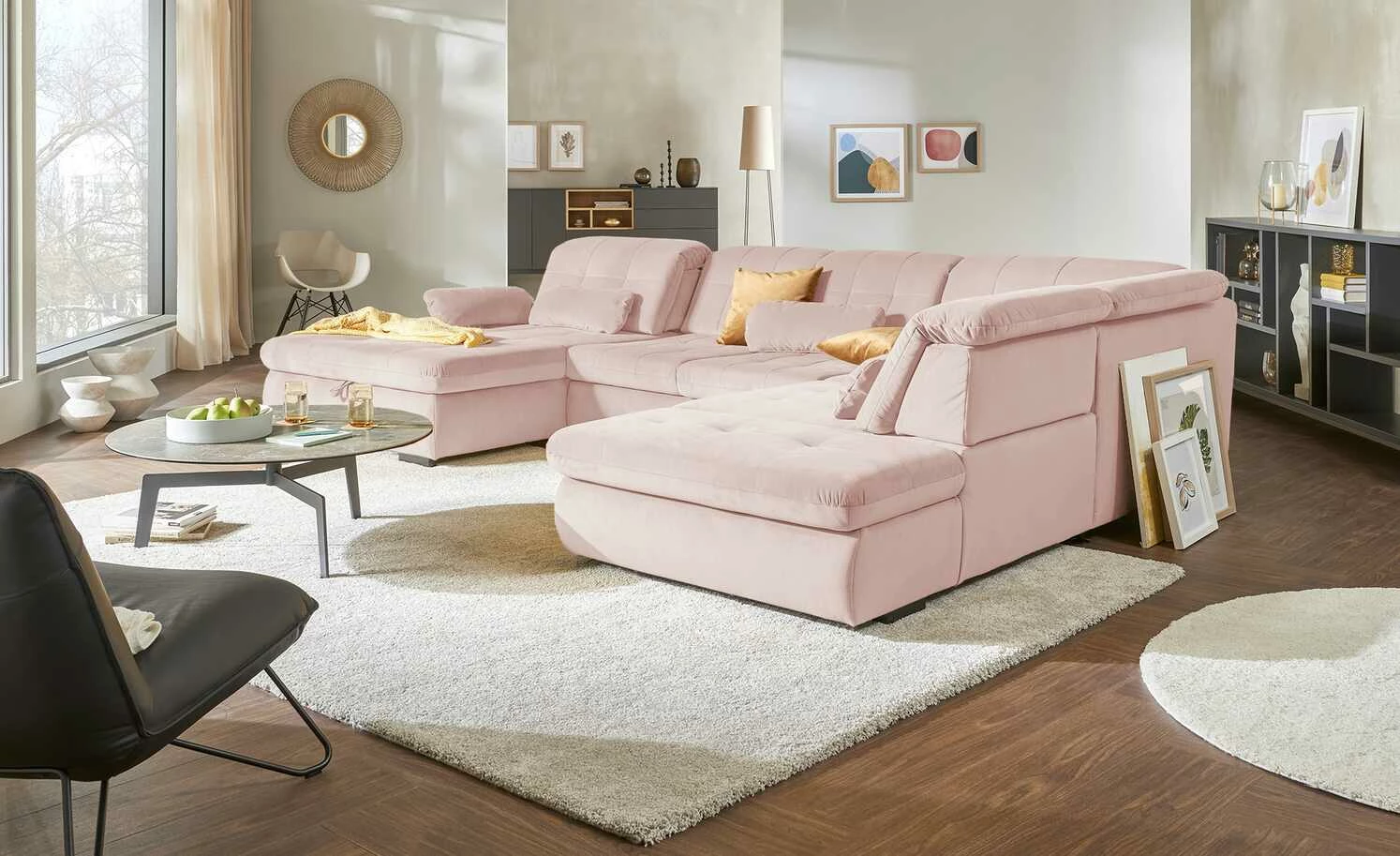 Lounge Collection Nierenkissen Spencer | Rose (Rosa) 3 Lounge Collection Nierenkissen Spencer | Rose (Rosa)