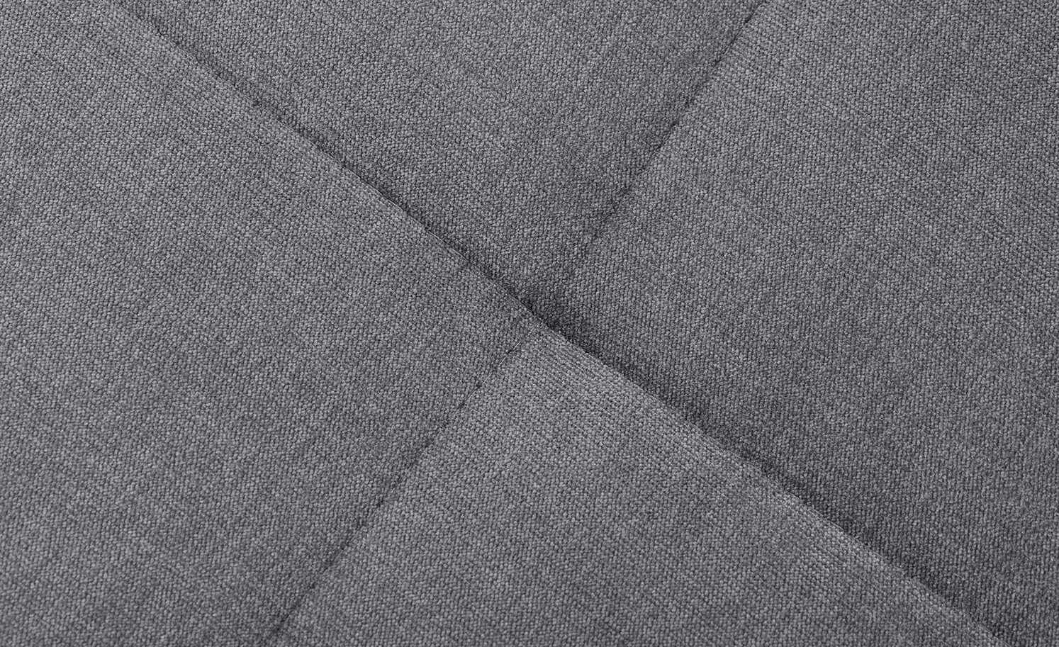 Liege Greta | Grau (Dunkelgrau) rechts Rückenkissen gesteppt 6 Liege Greta | Grau (Dunkelgrau) rechts Rückenkissen gesteppt – Bild 4