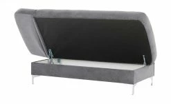 Liege Greta | Grau (Dunkelgrau) links Rückenkissen gesteppt -Polsterzubehör Verkäufe 2022 29403375 3 202204272232