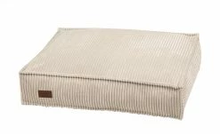 Designed by Lotte Liegekissen für Hunde Ribbed | Grau S